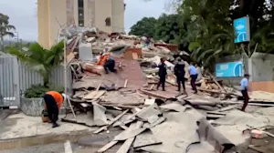 Buildings collapse as two major earthquakes rock Venezuela, with "high casualties" likely