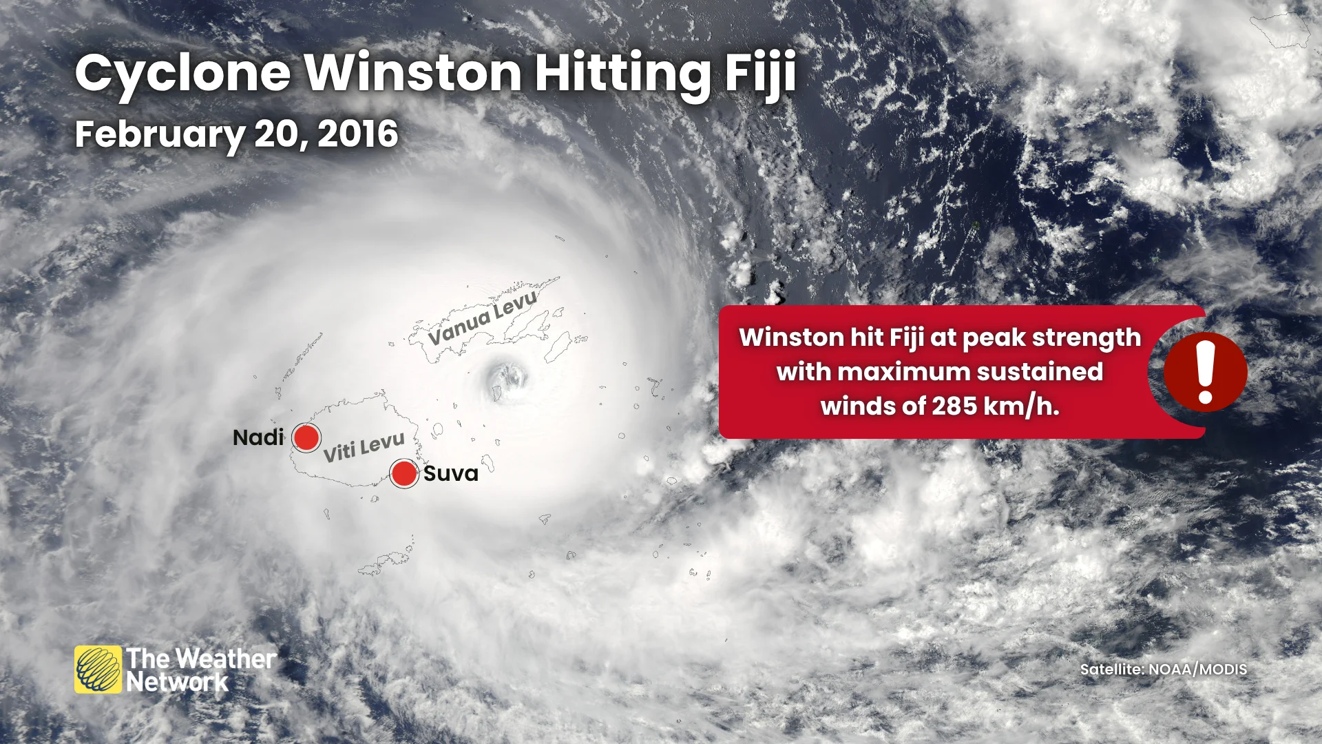 Cyclone Winston Fiji February 20 2016