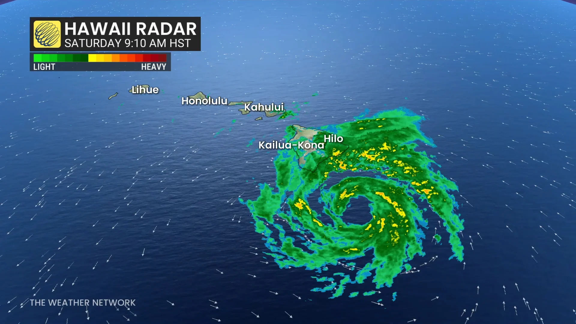 Tropical Storm Lala Radar