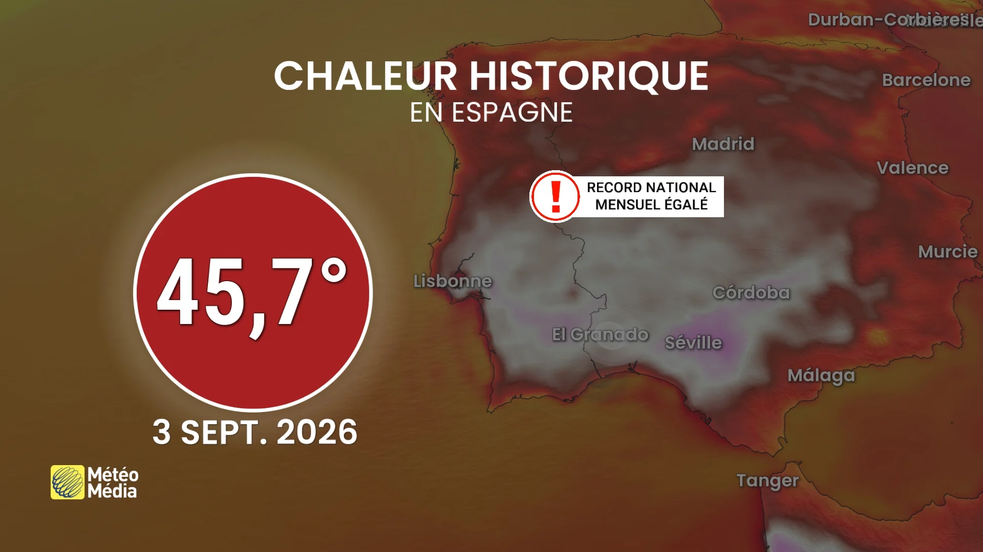 Jusqu'à 40° : du jamais-vu en septembre dans cette région