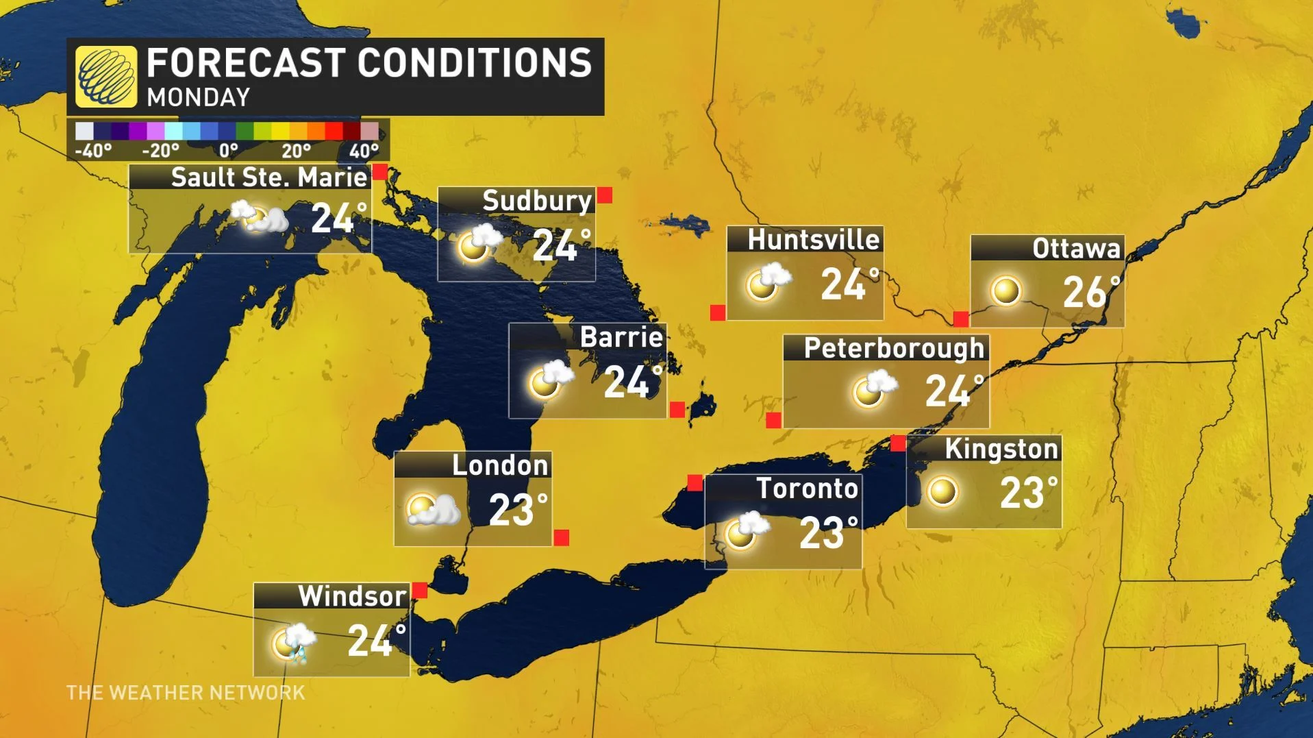 on forecast