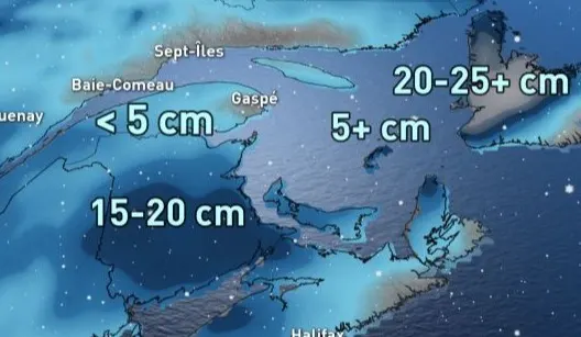 Le Québec évite une (grosse) tempête de neige