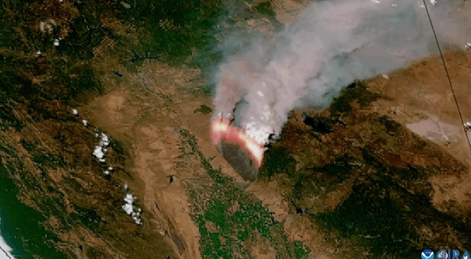 Wildfires can create their own weather, including thunderstorms and fire whirls