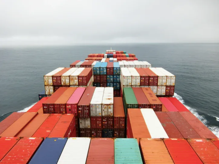 container ship Credit: Rinson Chory/ Unsplash