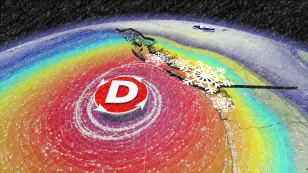 Puissante bombe météo : neige et rafales à 100 km/h se dirigent vers le pays