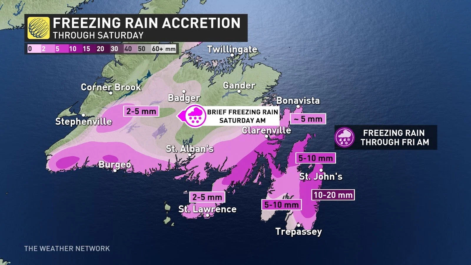 Newfoundland ice accretion