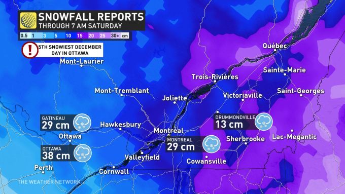 The Climate Community – Winter storm presses on in Quebec, anticipate poor journey as a consequence of snow