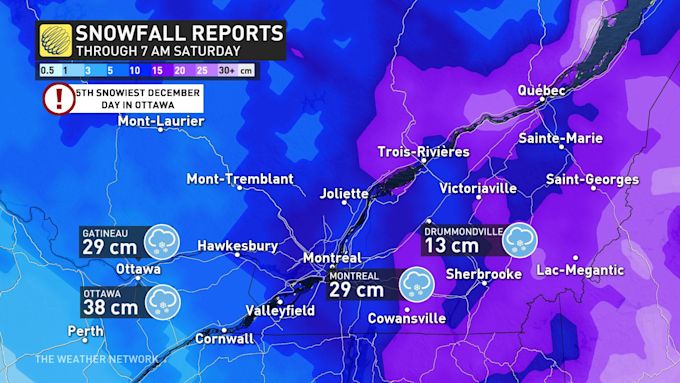The Climate Community – Winter storm presses on in Quebec, anticipate poor journey as a consequence of snow The Climate Community – Winter storm presses on in Quebec, anticipate poor journey as a consequence of snow