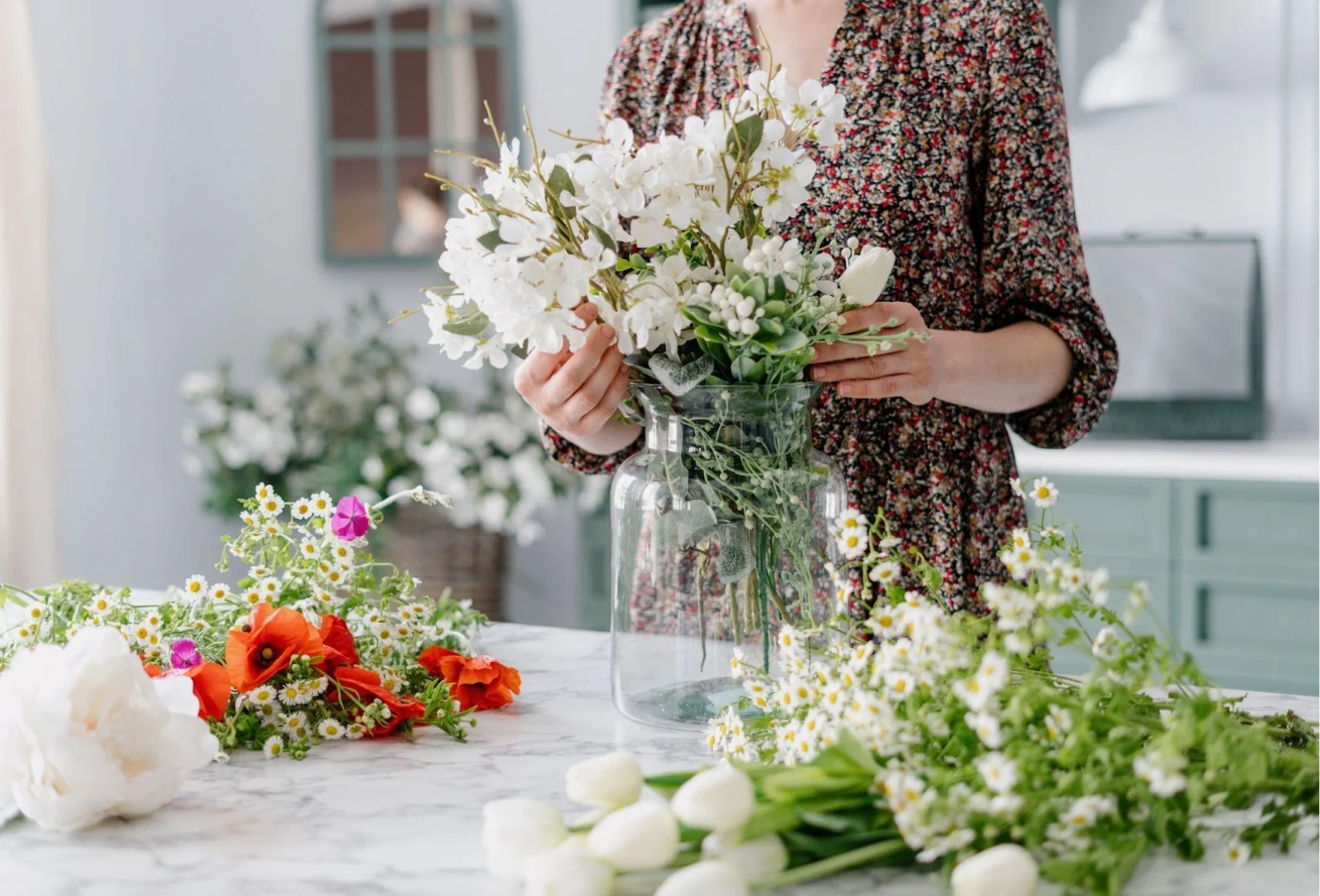 Getty Images: Fresh flowers, plants