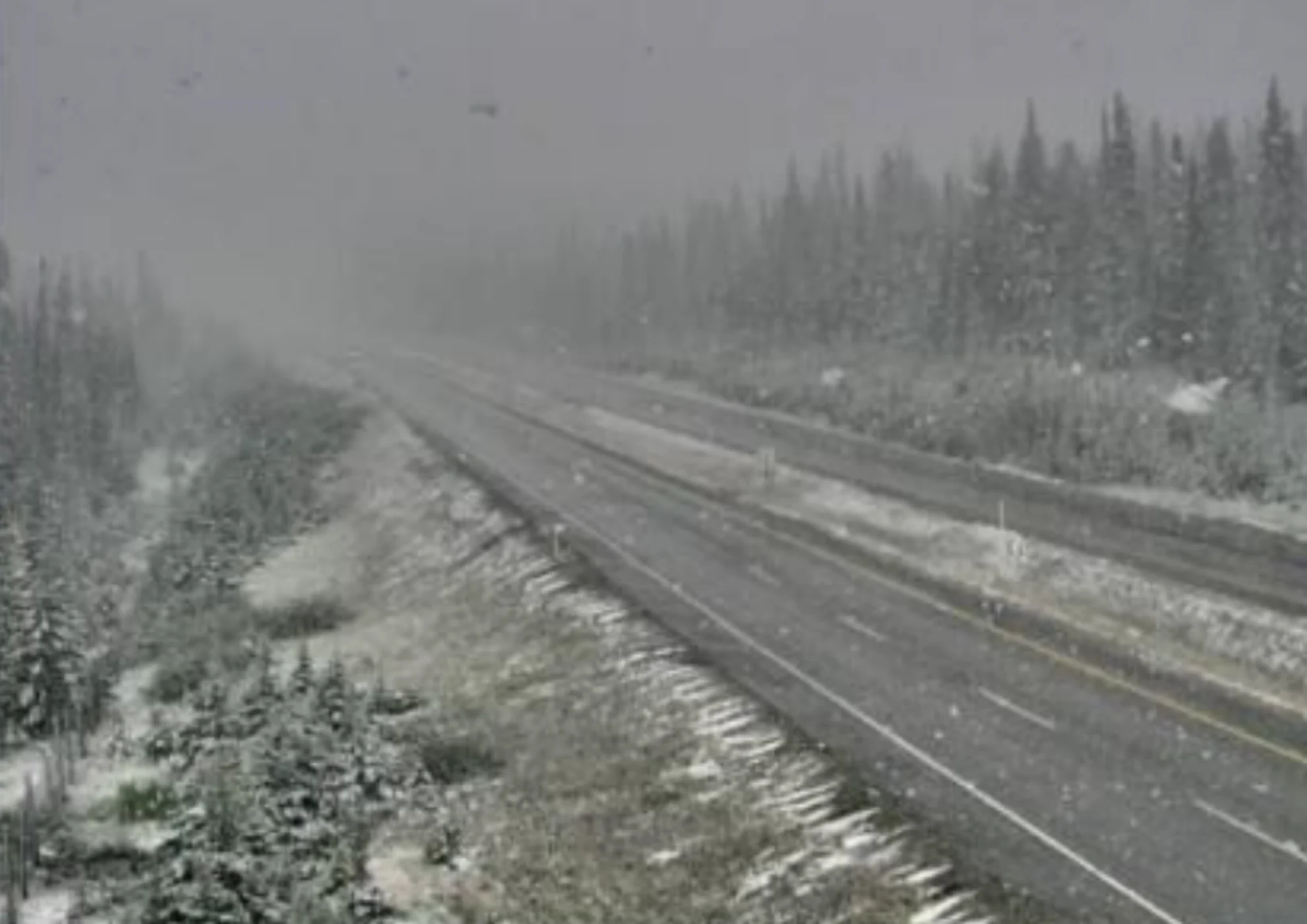 August snow hits parts of Western Canada. Winter may be closer than you think