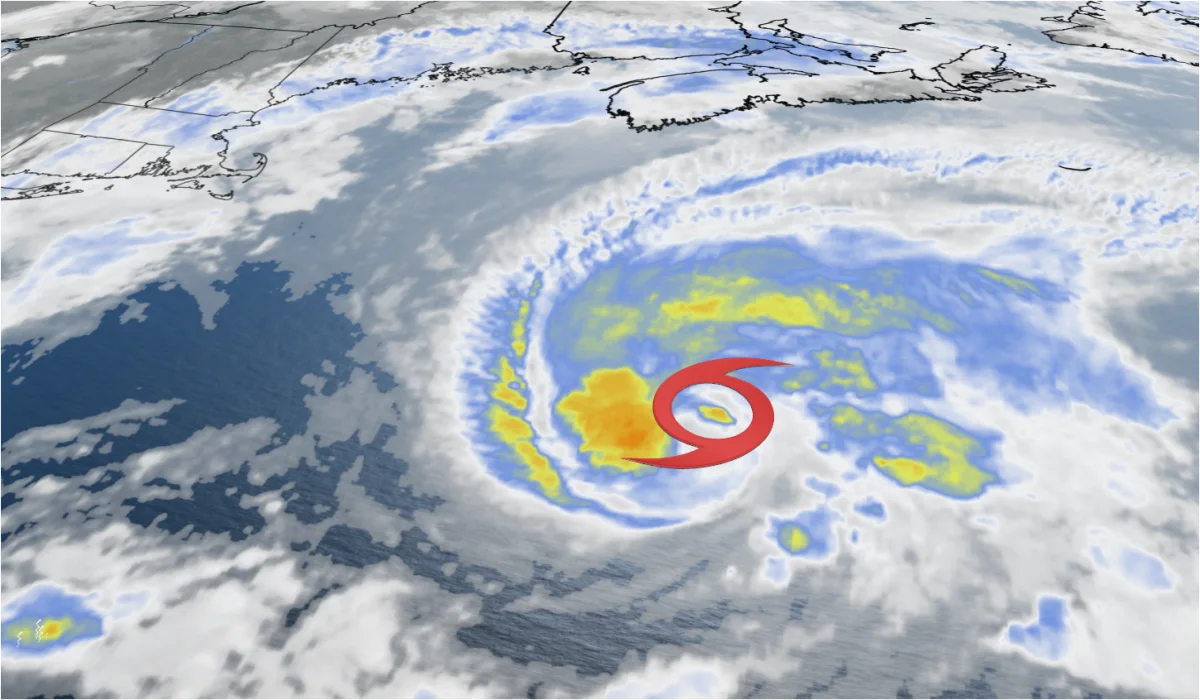 La tempête Bill est née lundi soir