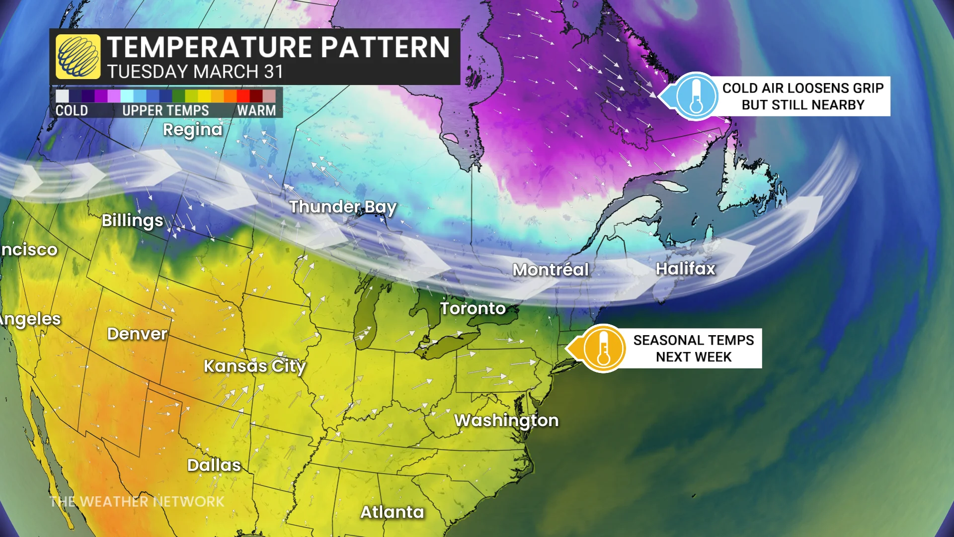 Baron - End of March temp pattern - Mar 26