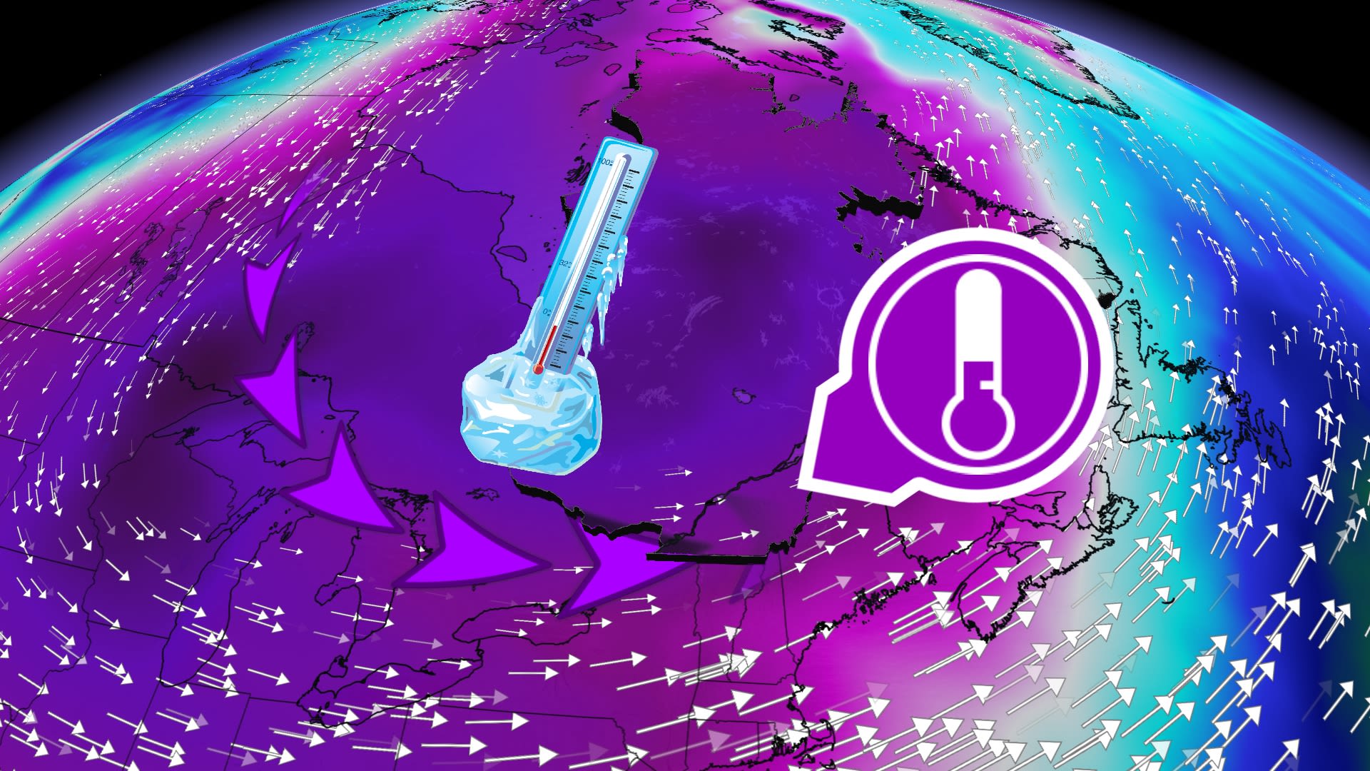 Le vortex polaire va frapper le Québec vite et fort - MétéoMédia