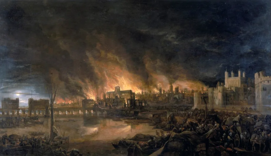 September 6, 1666 - The Great Fire of London