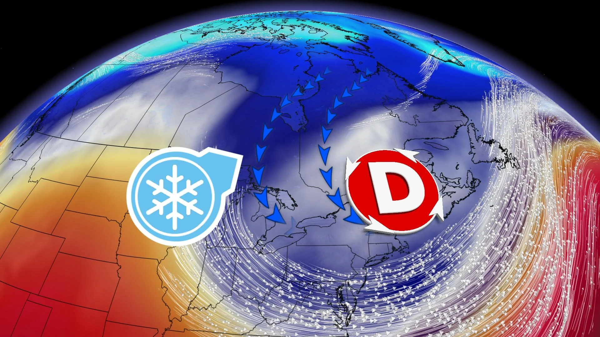 Une possible première neige pour plusieurs régions