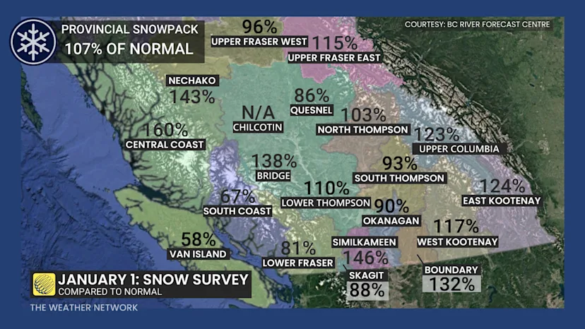 B.C.’s bizarre winter and stubborn snow drought explained - The Weather ...