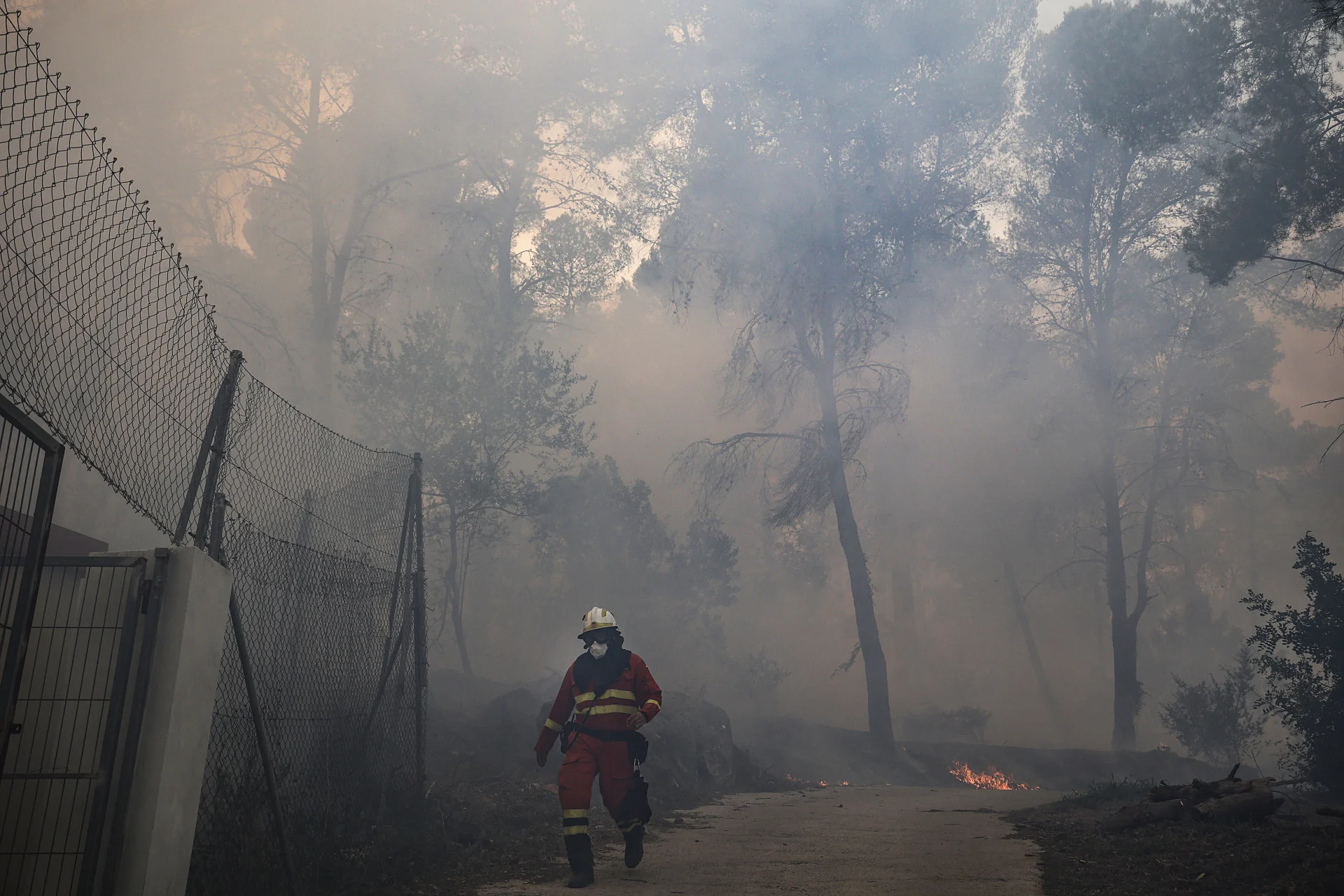 Large forest fire in eastern Spain forces 850 people to evacuate