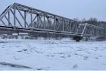 Frigid weather in northern B.C. causes ice jam along the Fraser River