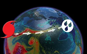 How is Typhoon Saudel bringing rain to B.C. all the way from China? Read it here