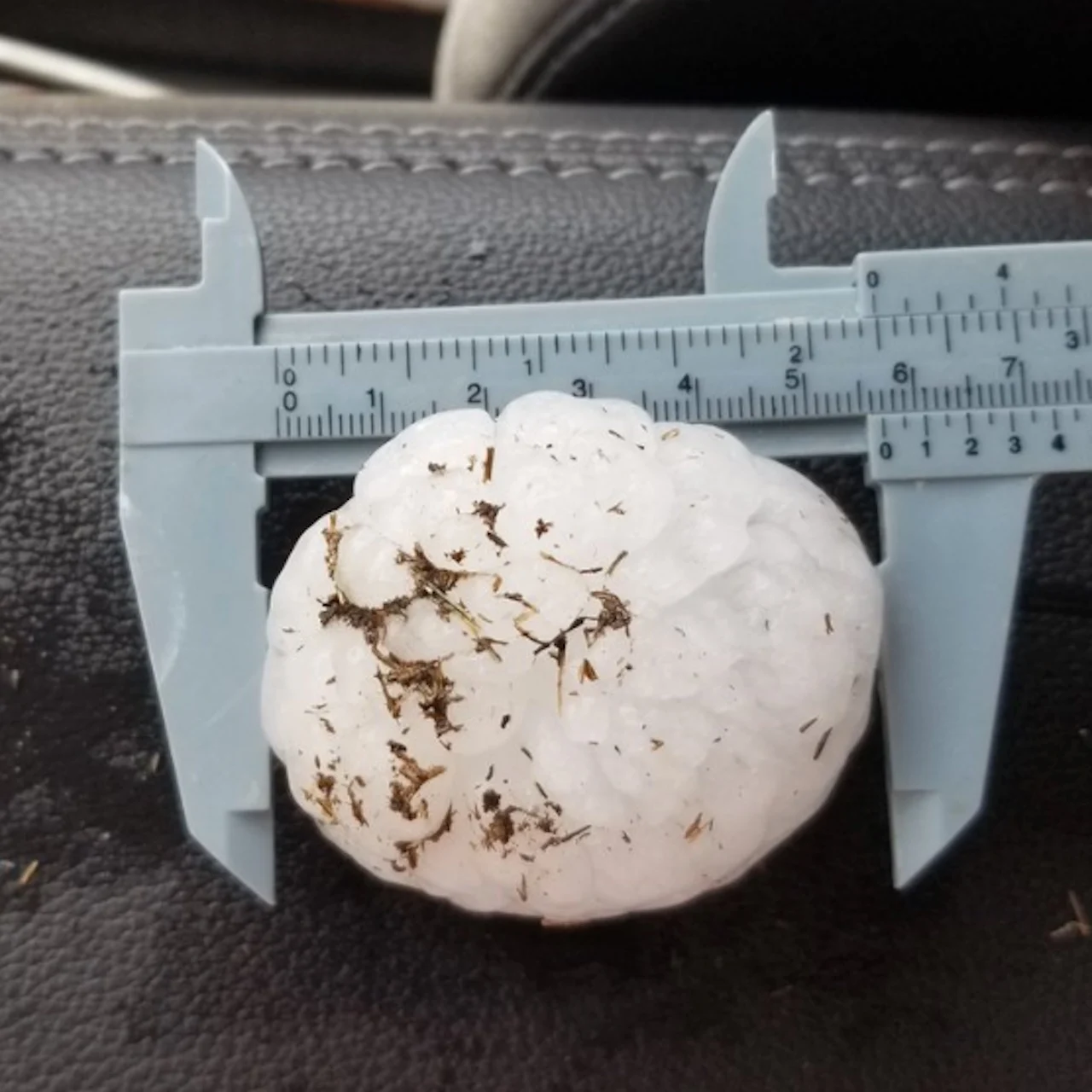 IN PHOTOS: Days of storms bring big hail, tornado-warned storms