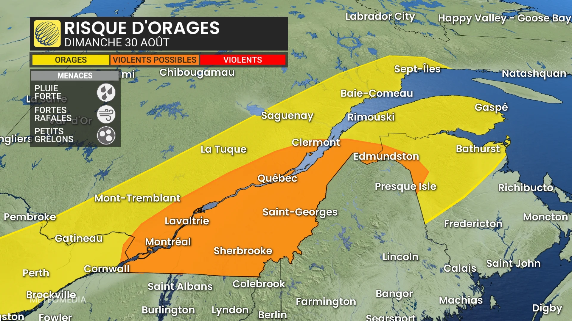 Orages dimanche : les week-ends coupés en deux se poursuivent