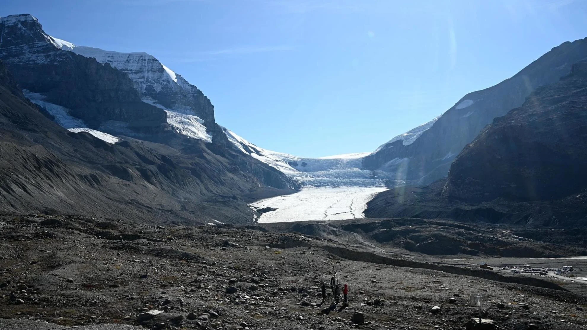 Record nine metres of melt observed on Alberta’s Athabasca Glacier 