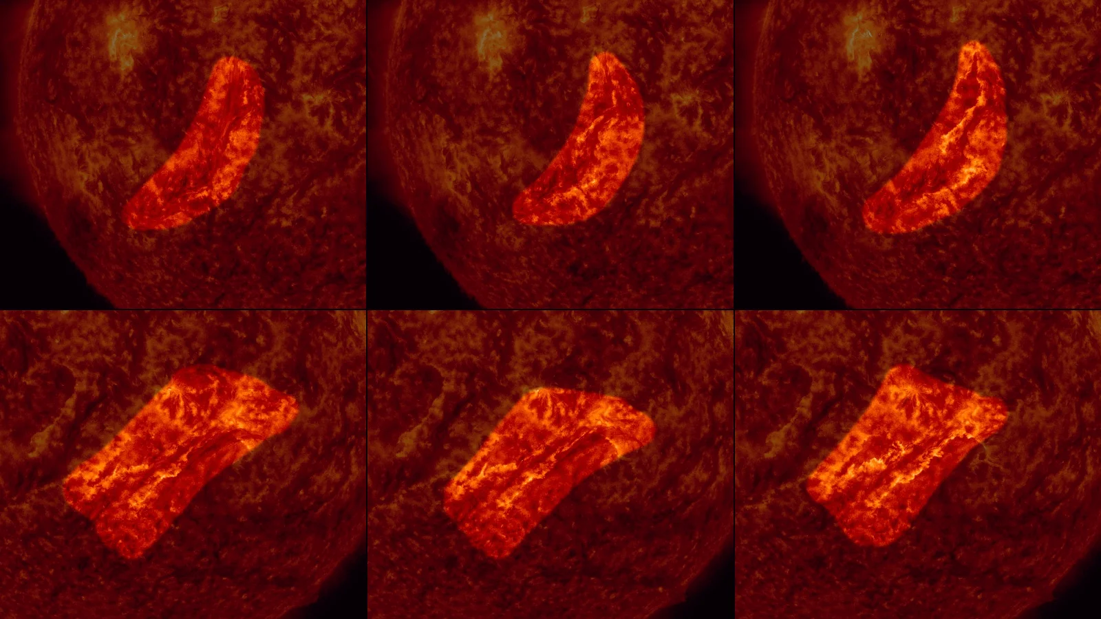Filament eruptions - April 13 2025