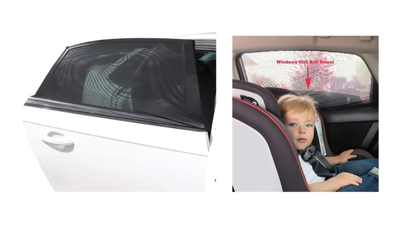 Amazon, car shade, CANVA, sun protection