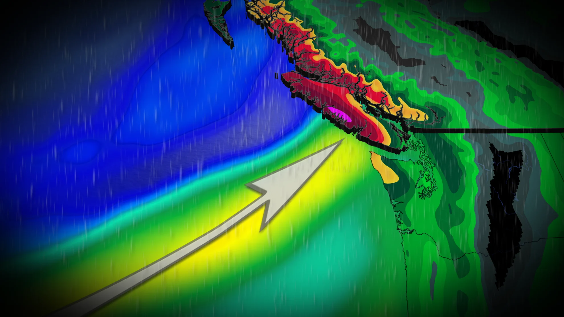Warnings issued as weekend atmospheric river targets B.C. The Weather Network