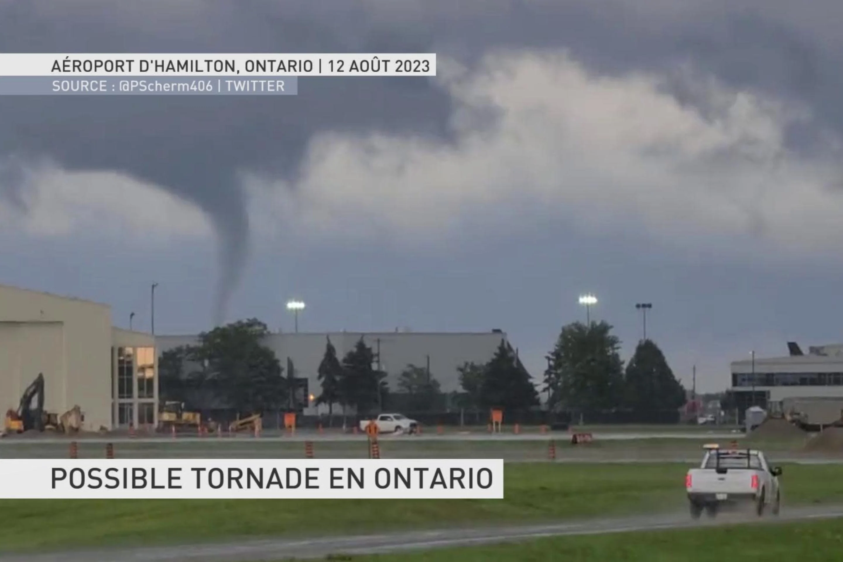 Possible tornade en Ontario