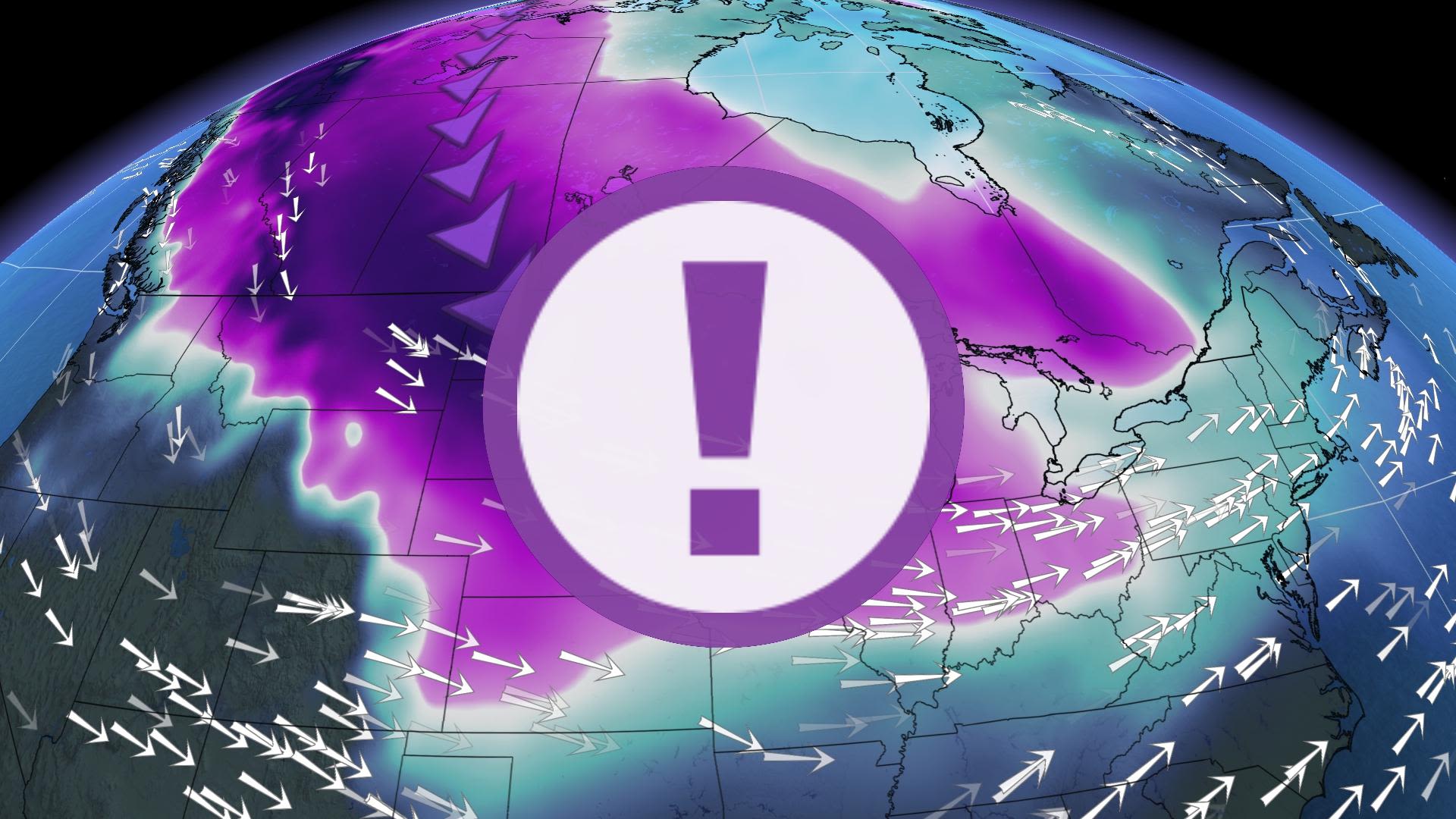Une vague de froid glacial touchera 250 millions de personnes. Le ...