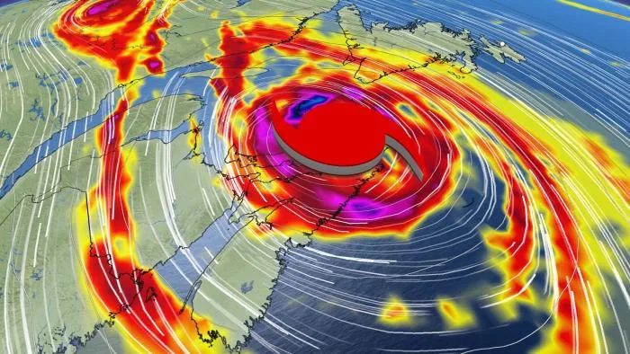 Fiona va faire une manoeuvre rare et deviendra une tempête historique