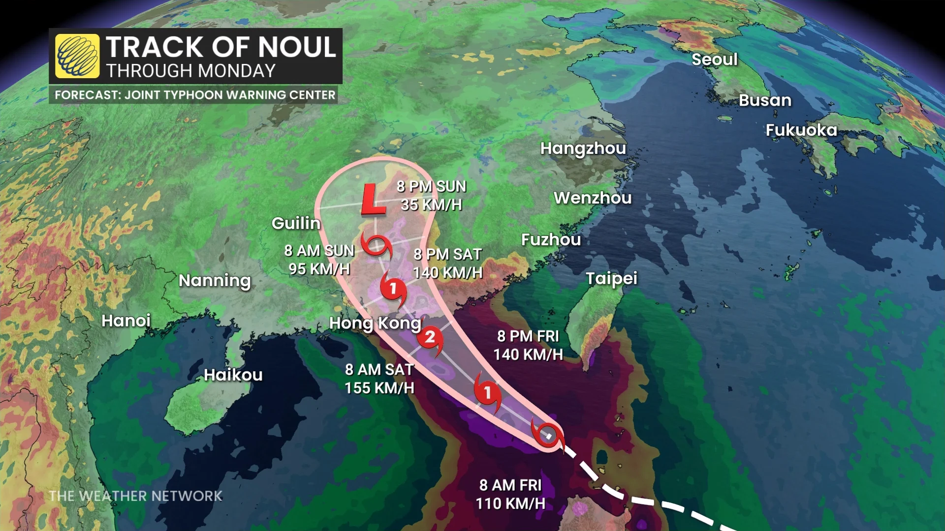 Noul China Track July 24 2026