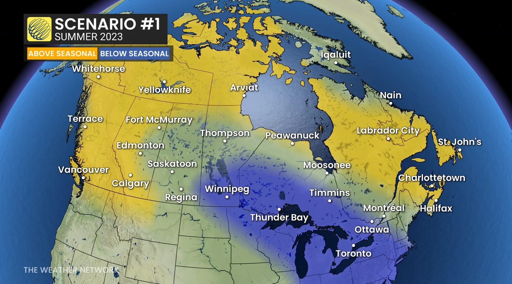 Scenario No. 1 summer 2023