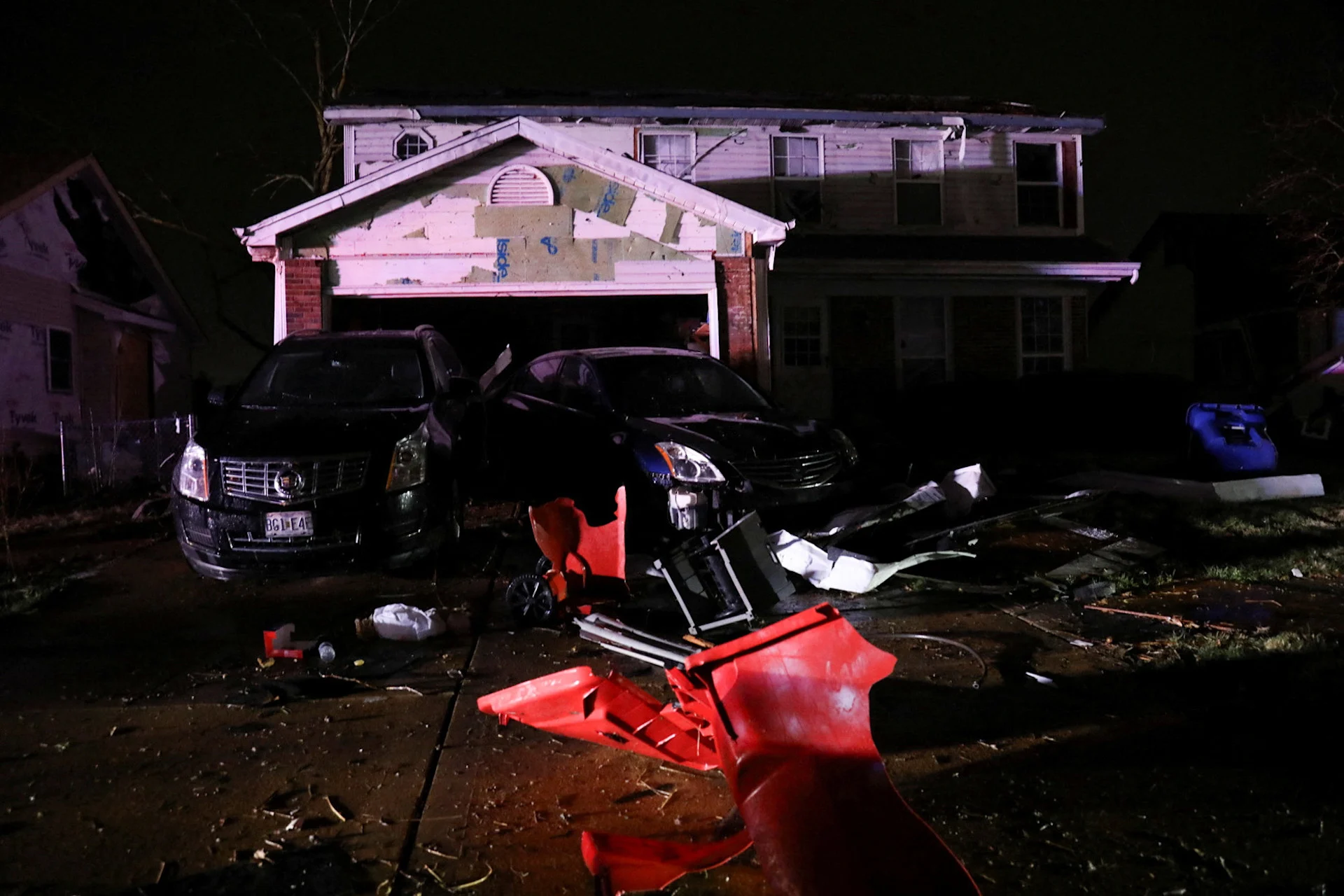 Tornadoes strike US South, killing 10 people amid rising risk