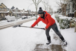 Be aware of your heart while shovelling heavy snow