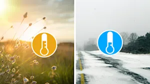 Froid et neige : l'été se pointe et se fait tasser par l'hiver. Détails ici.