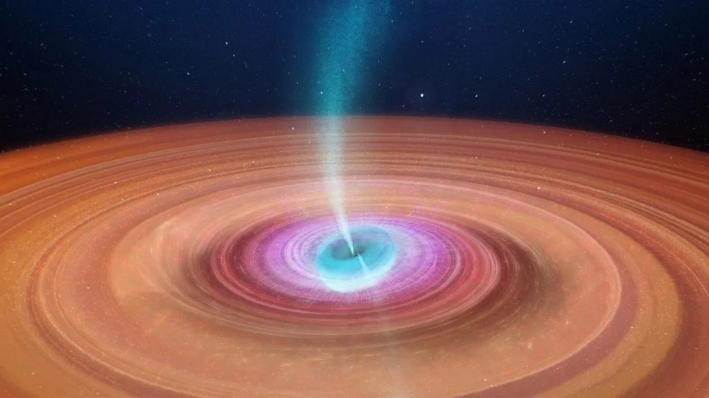 Ce trou noir agit de manière complètement inattendue