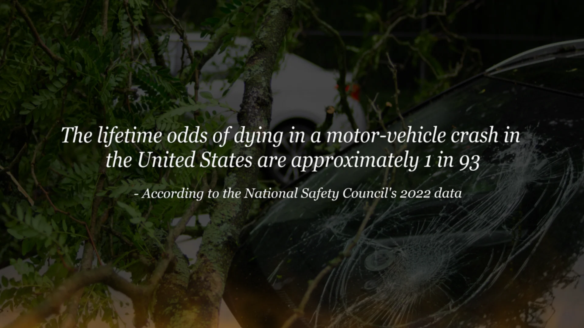 GRAPHIC NSC car crash stats