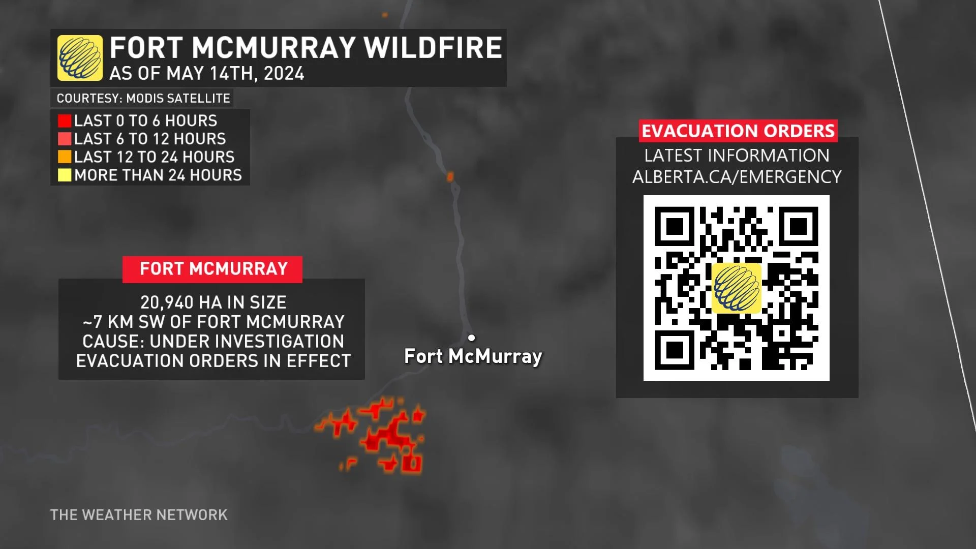 May 15: Fort McMurray, Alberta wildfire update (The Weather Network)
