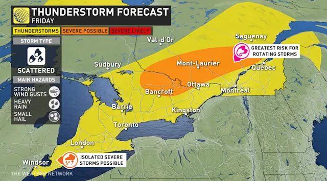Threat of widespread Canada Day storms for Ontario, Quebec - The ...