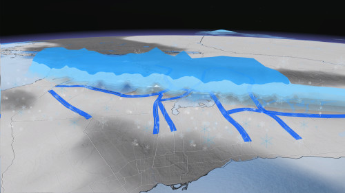 Risk Of 15 Cm As Cold Winds Continue To Drive Lake-effect Snow In ...