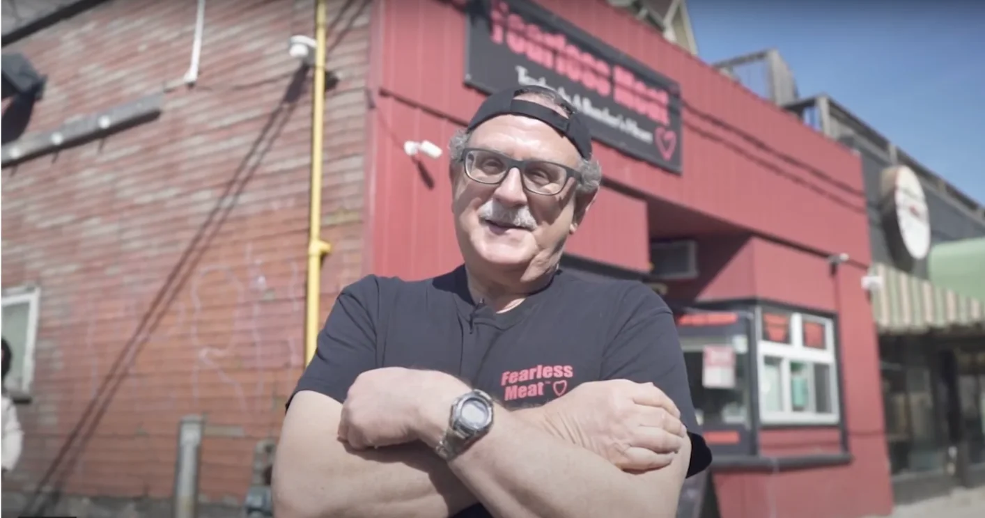Provided: Toronto, Ont., restaurant owner David Brown offers free meals for good dead, provided