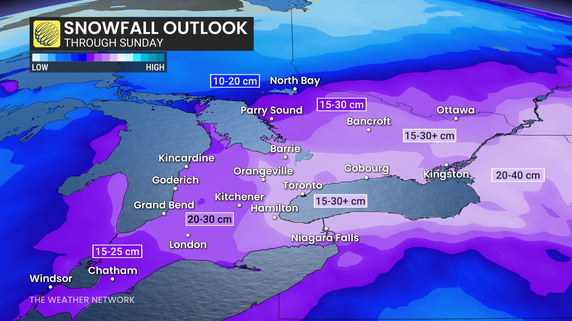 Baron - Ontario snowfall totals updated - Feb14
