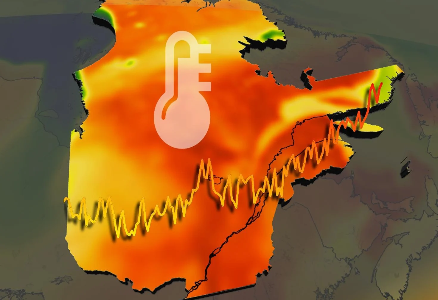 L’été a gagné du terrain sur l’hiver en Amérique du Nord