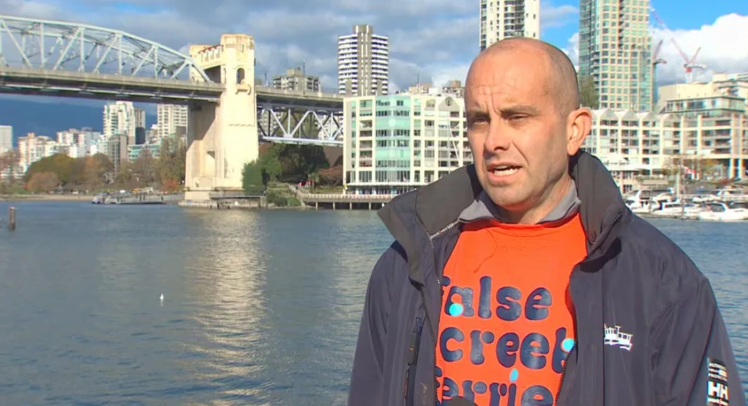 CBC - Jeremy Brandlmayr from False Creek Ferries