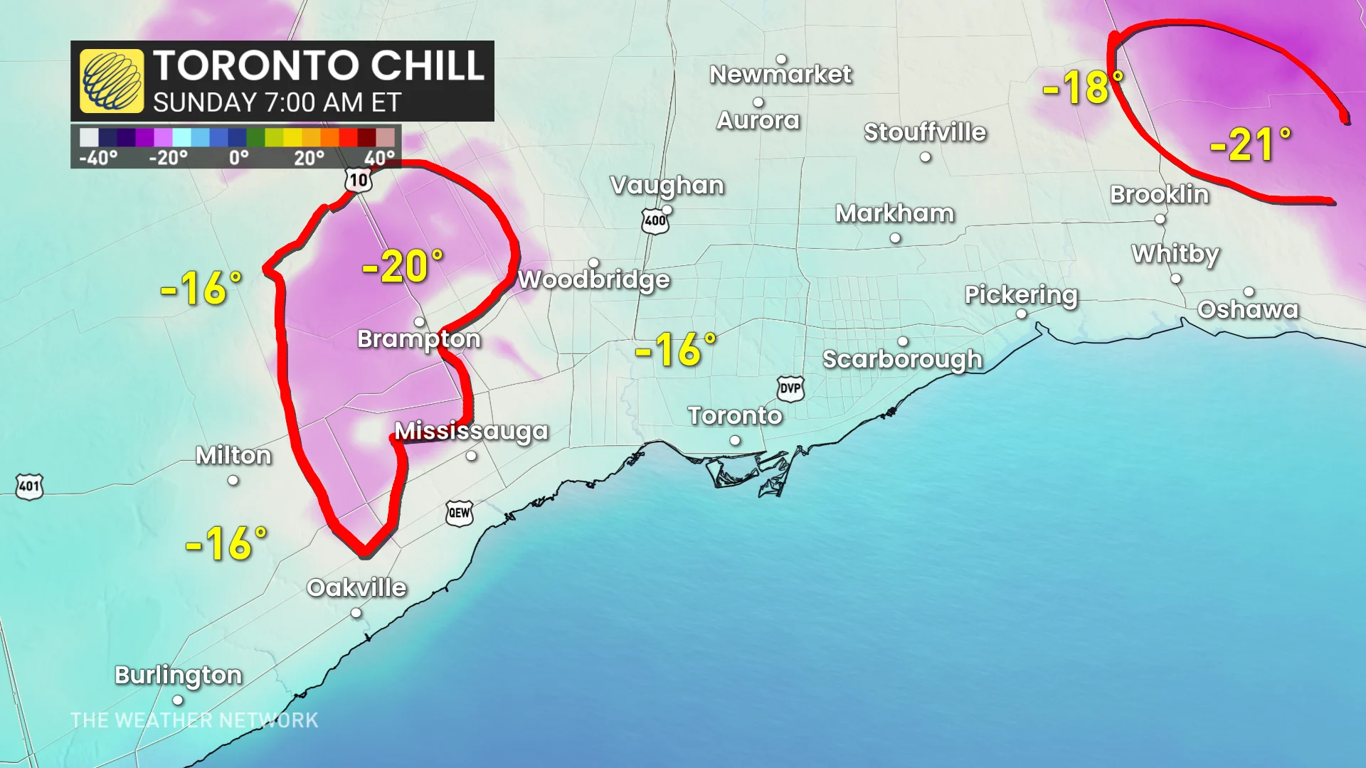 Sunday morning Toronto chill