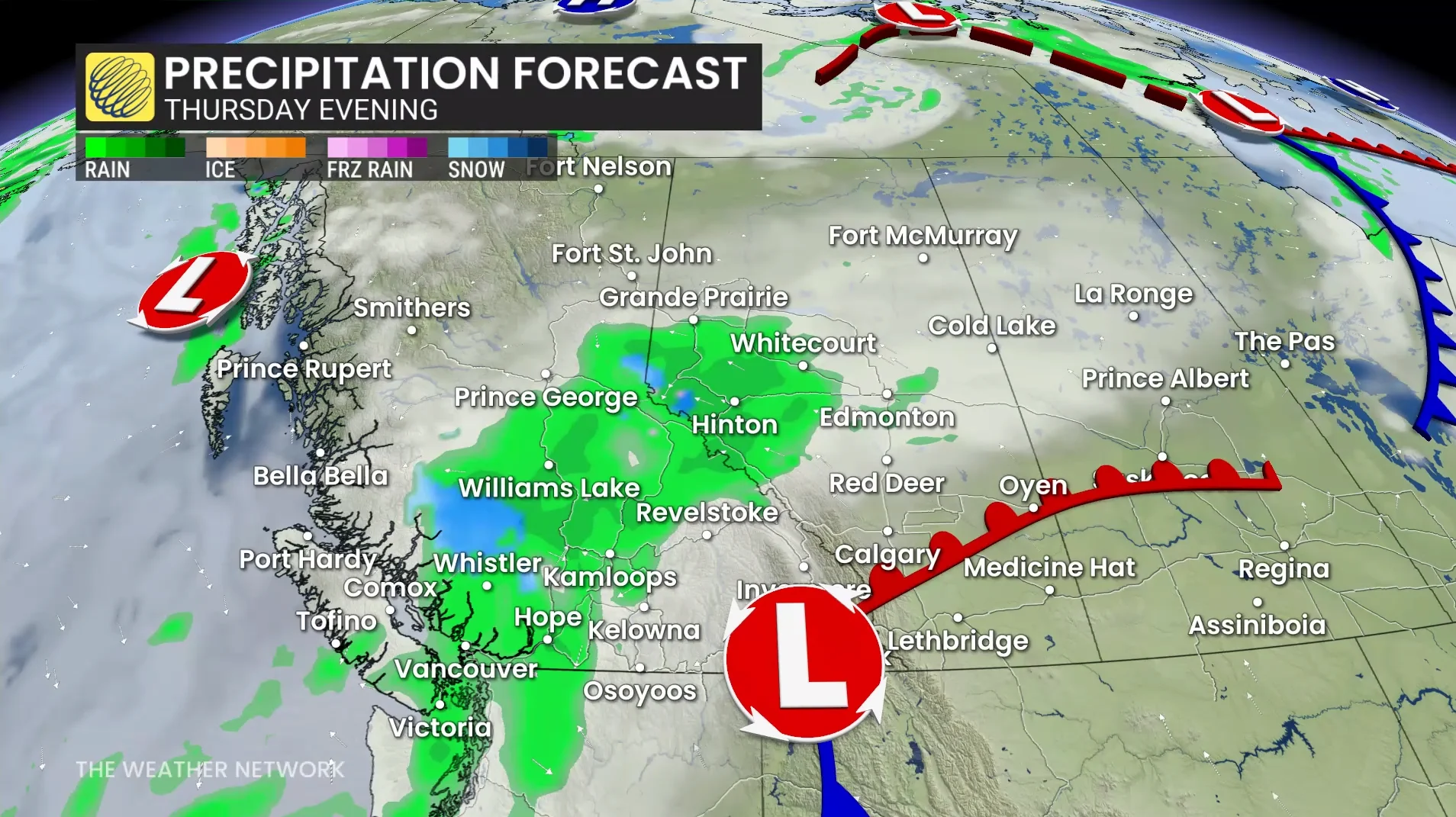 Baron - Thursday evening precipitation Whistler - Sept 22