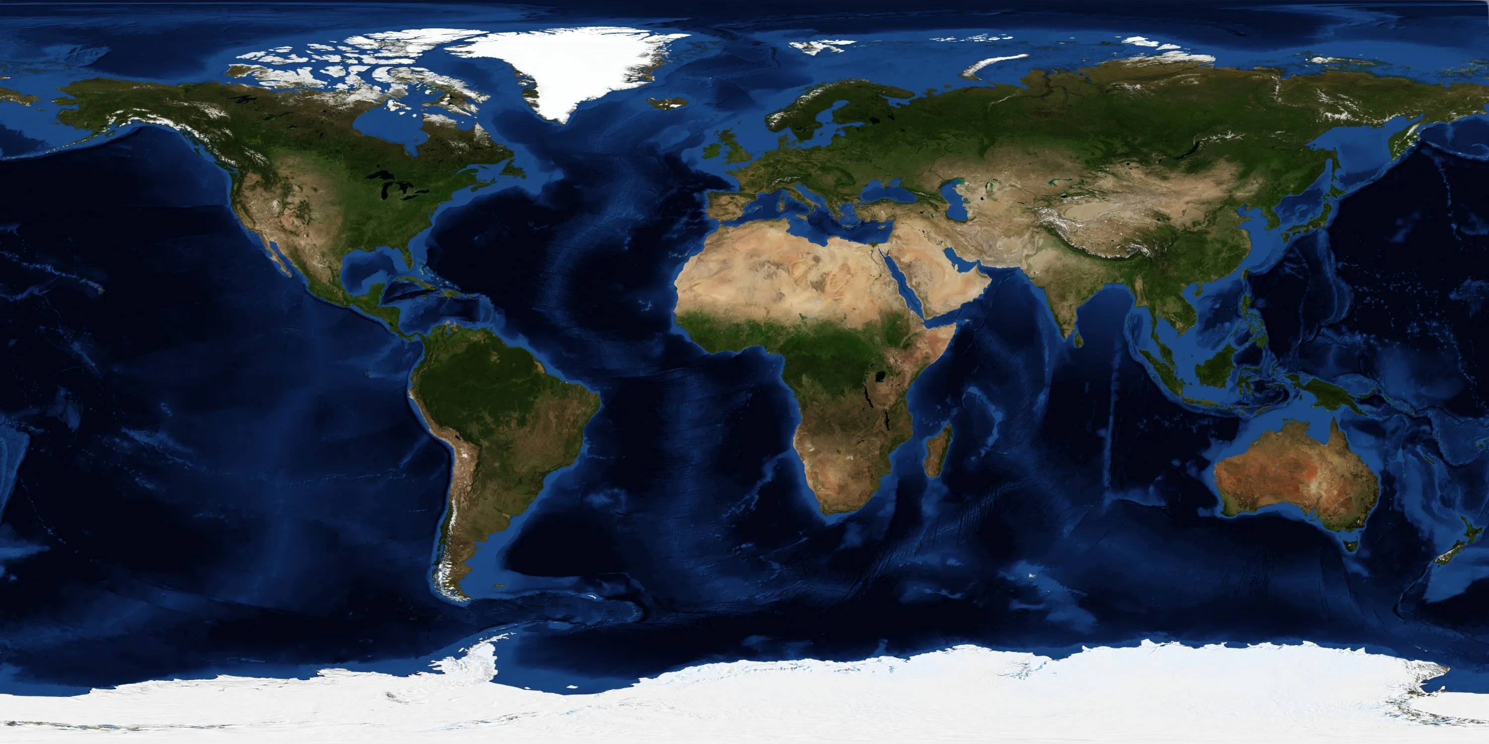 (NASA) Blue marble satellite image of Earth