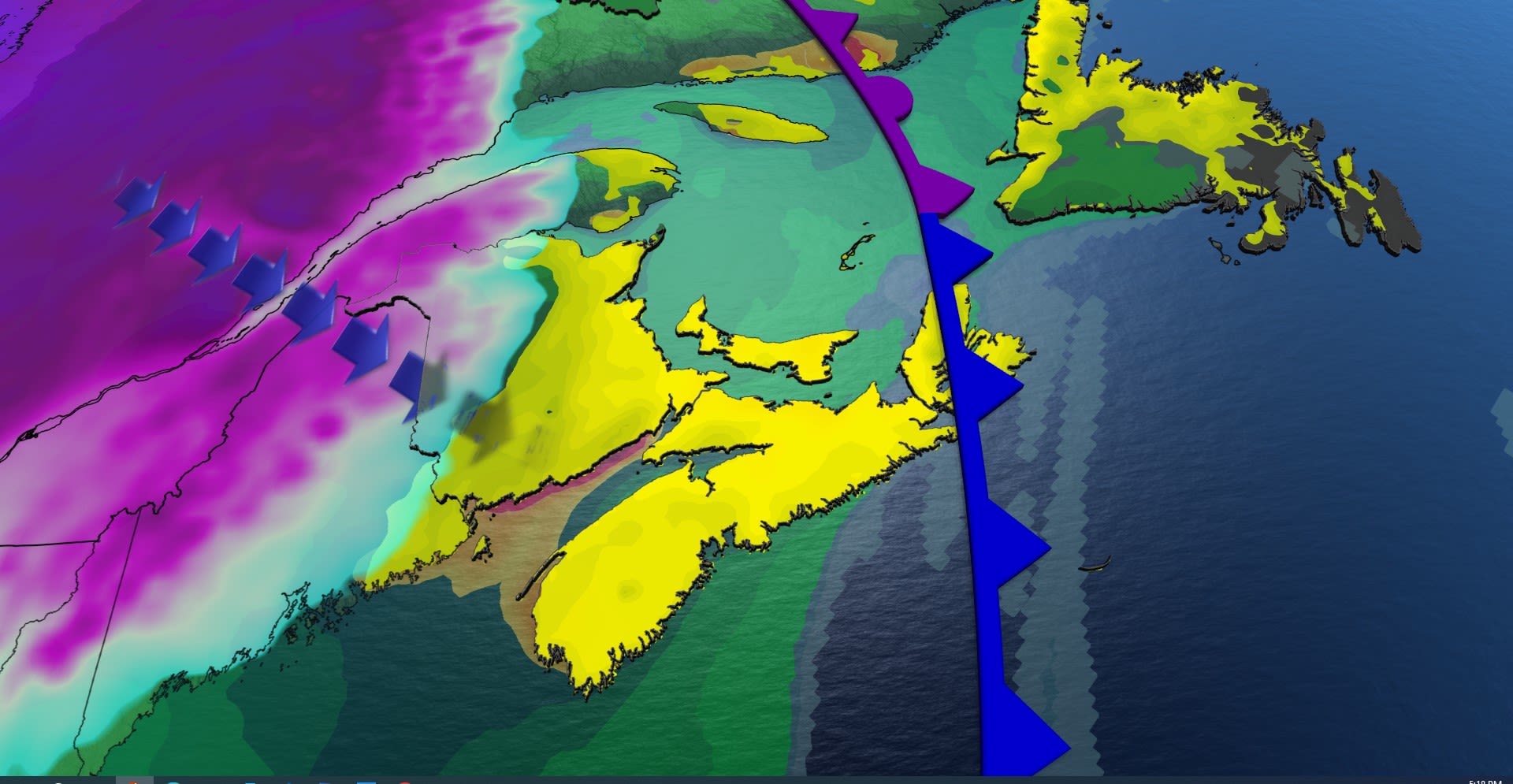 Potent storm brings risk of localized flooding and power outages to ...